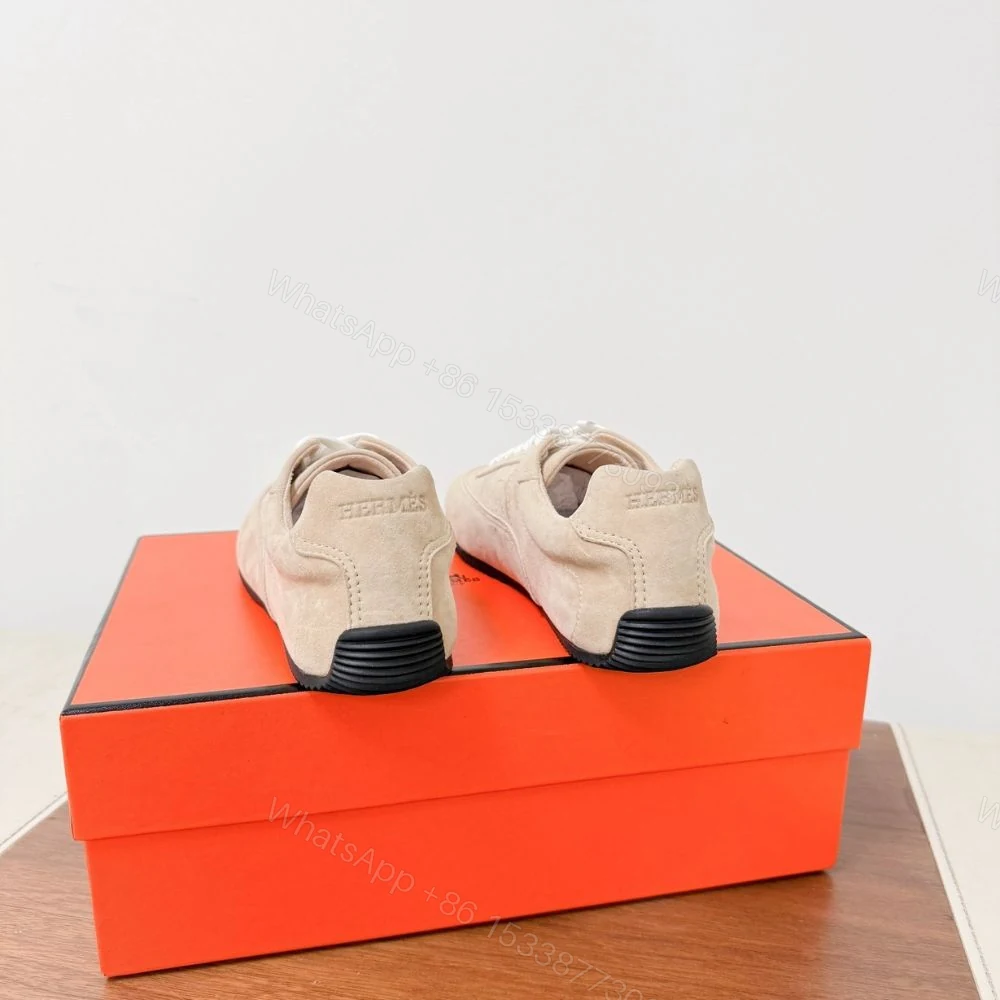 View 3 of Hermes Master Sneaker Beige Perlino