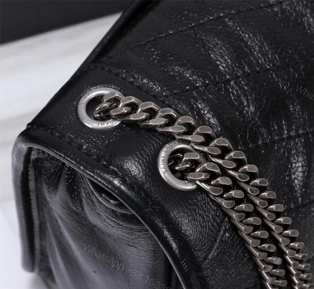 View 6 of Saint Laurent Niki Baby In Vintage Black 21Cm