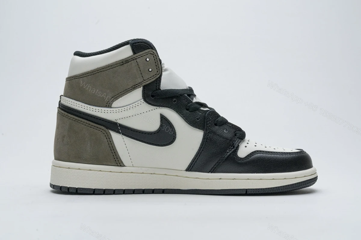 View 2 of Air Jordan 1 Retro High OG 'Dark Mocha' 555088-105
