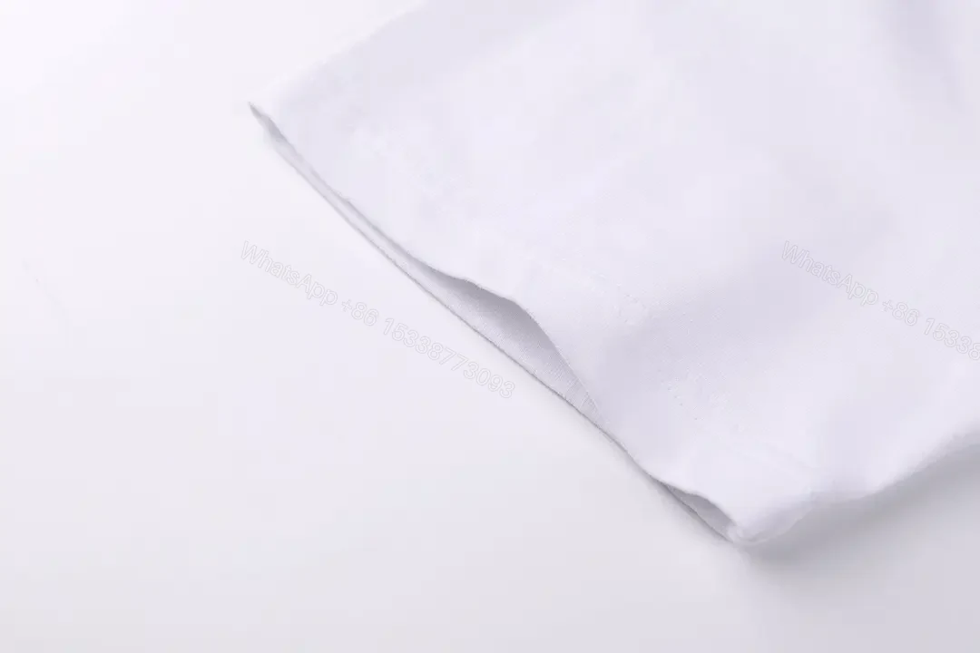View 8 of White Cotton Casual Tee with Pocket Dior Patch [T-Shirt]