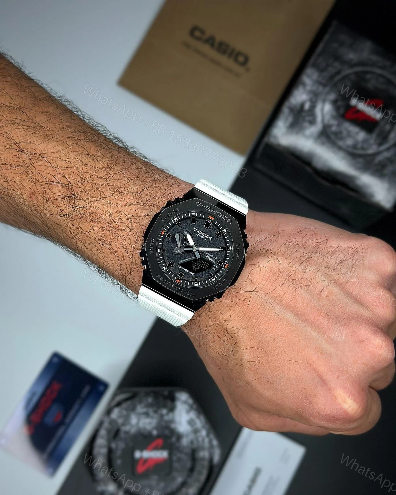 View 4 of FIRST COPY G-SHOCK G-STEEL GBM-2100B-7A Inspired Model