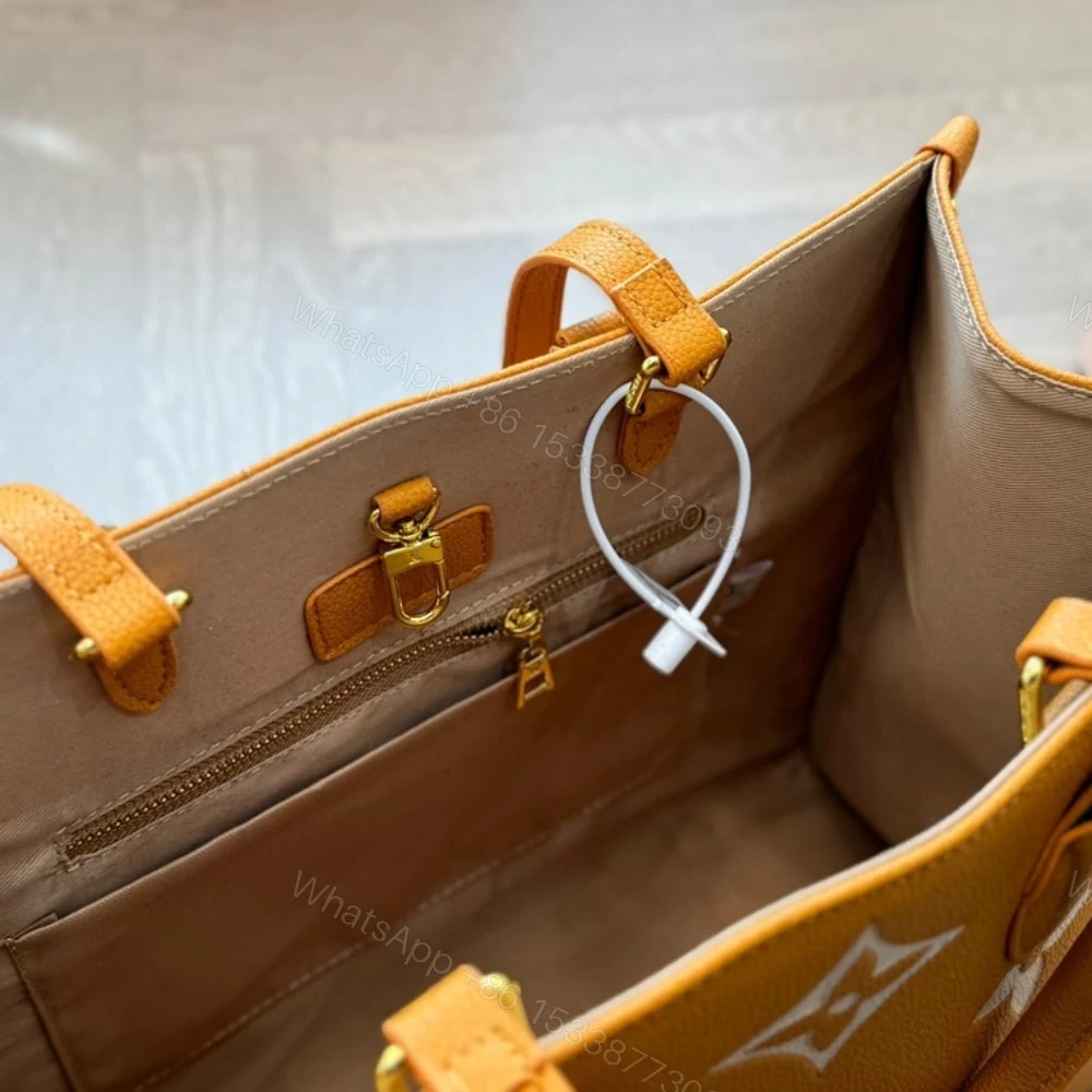 View 10 of Louis Vuitton Onthego MM Bag Orange 35Cm M45982