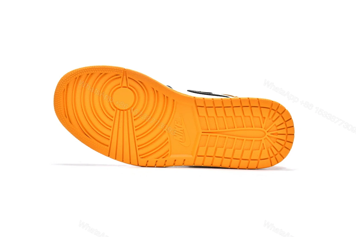 View 4 of Air Jordan 1 High OG Yellow Toe 555088-711