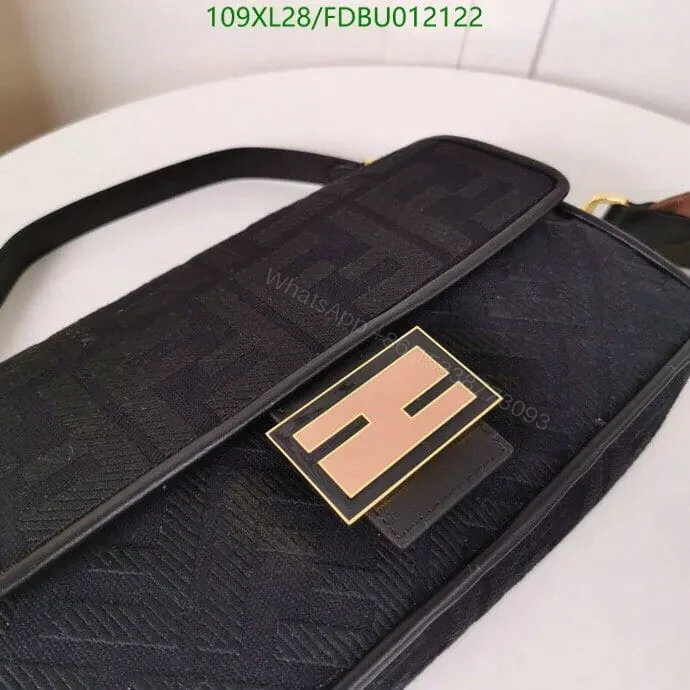 View 15 of Fendi Knockoff Baguette Bag in Premium Canvas BG41895