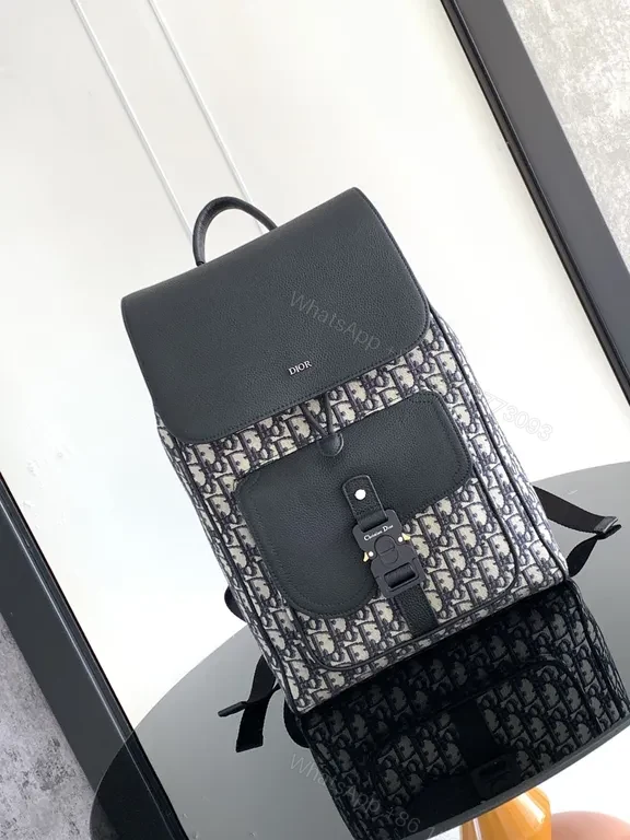 Monogram Canvas Luxe Backpack: Durable, Unisex, Modern Luxury — view 1