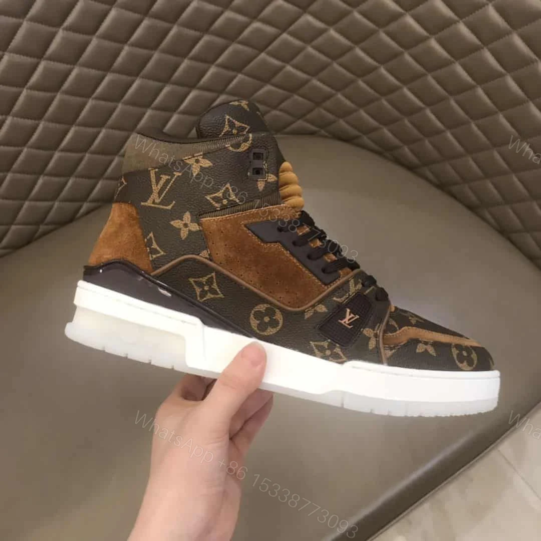View 4 of LOUIS VUITTON HIGH TOP TRAINER SNEAKER – LV101