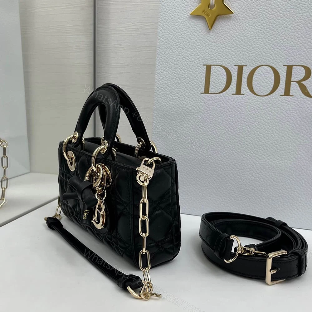 View 3 of Dior Mini Lady D-Joy Bag(HIGH-END GRADE)