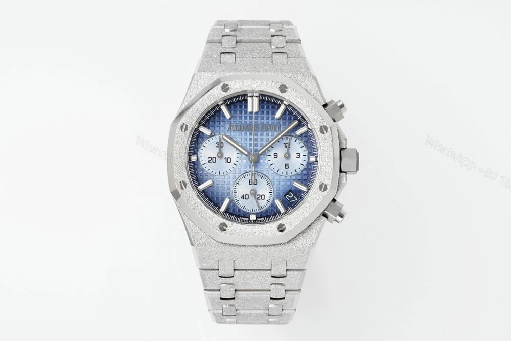Royal Oak Chrono 26240BC 41mm SS/SS Blue Dial APS SH4401 Super Clone — view 1