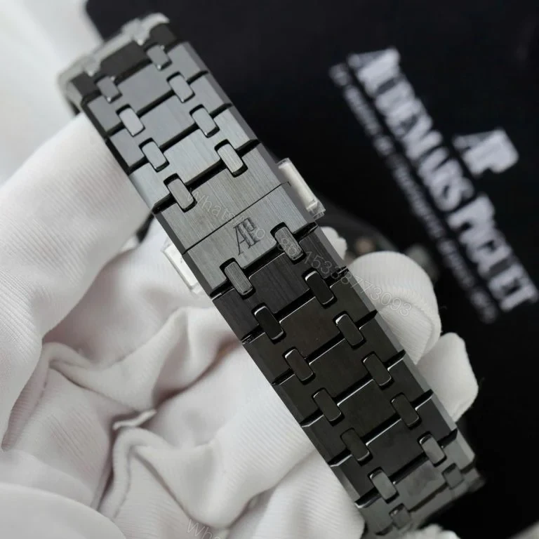 View 9 of Replica AP Royal Oak Black Ceramic 41mm
