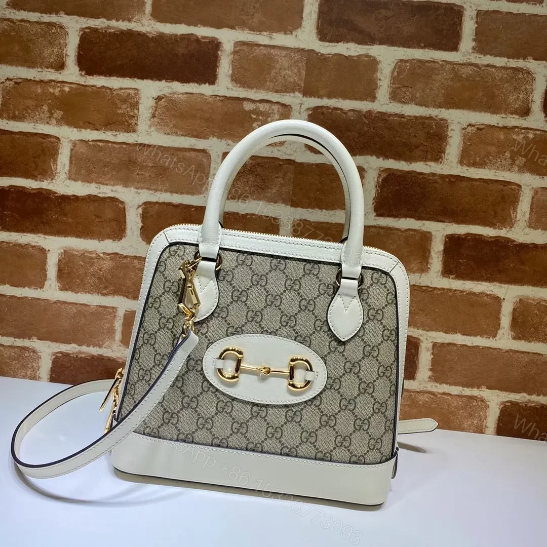 View 4 of Gucci Horsebit 1955 small top handle bag
