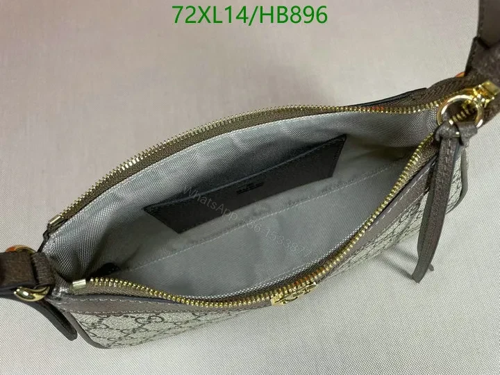 View 9 of Gucci Ophidia GG Small Beige Knockoff Handbag GMR321