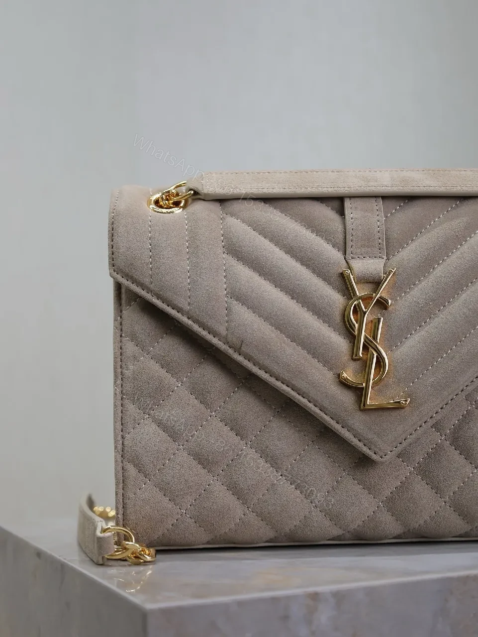 View 6 of Quilted Velvet Crossbody: Luxe Everyday Sophistication