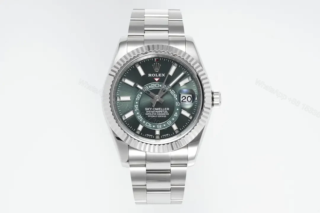 Rolex Sky-Dweller Black Dial Oystersteel & White Gold 42MM 336934-0001 — view 1
