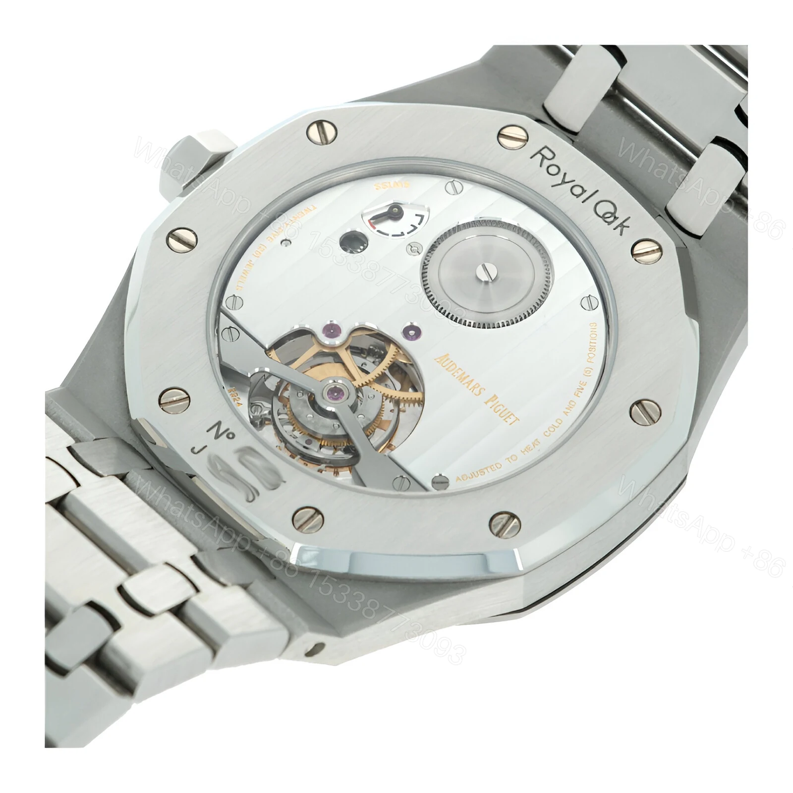 View 3 of Audemars Piguet Royal Oak 26512ST.OO.1220ST.01 Tourbillon Black Dial Replica