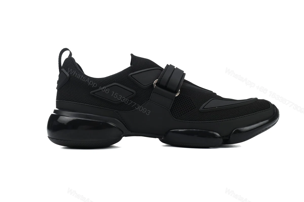 View 4 of Prada Cloudbust Velcro sneakers Black