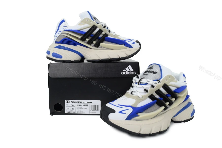 View 7 of Pharrell x VIRGINIA x adidas Adistar Jellyfish White Blue JP9271