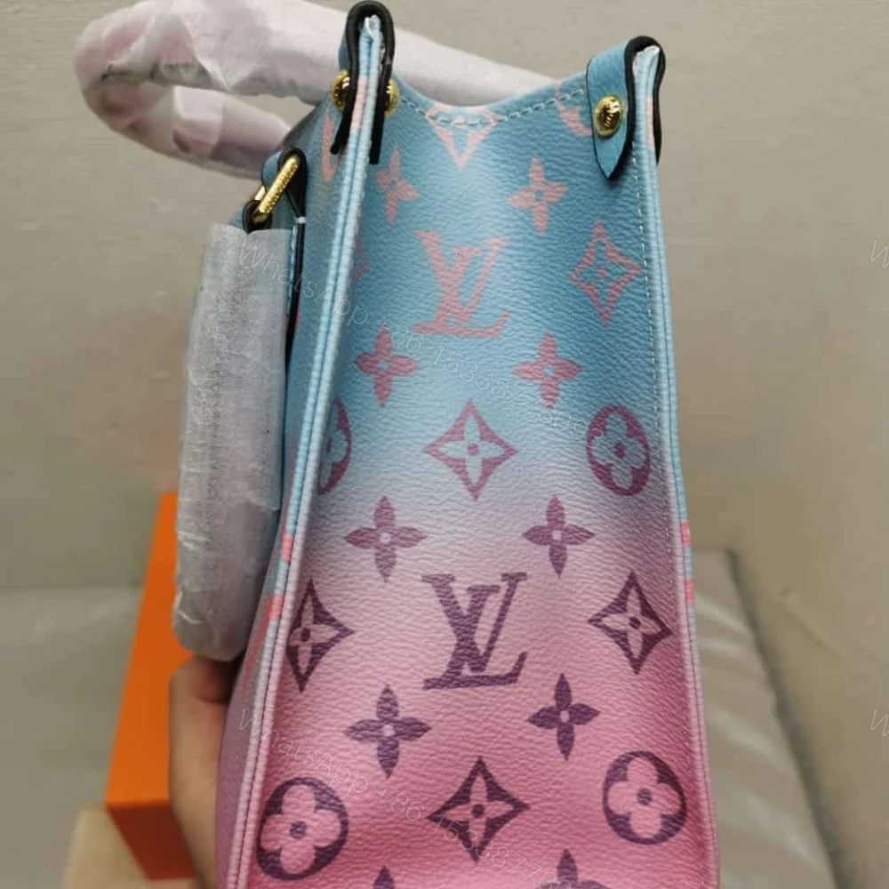 View 5 of Louis Vuitton Onthego PM Sunrise Pastel 25Cm M59856