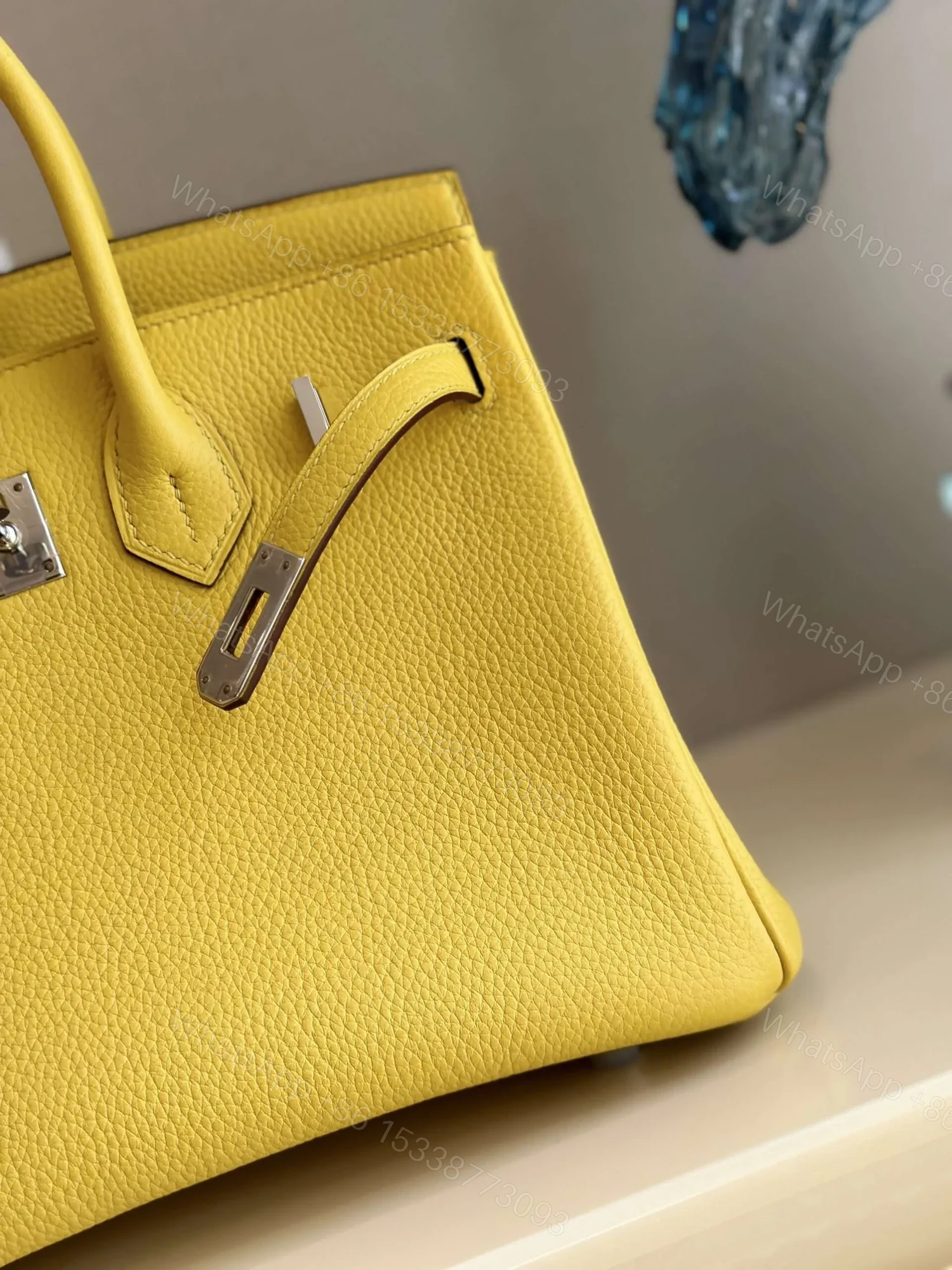 View 4 of HN PHW Da Togo Yellow Replica 11 Handbags 25cm