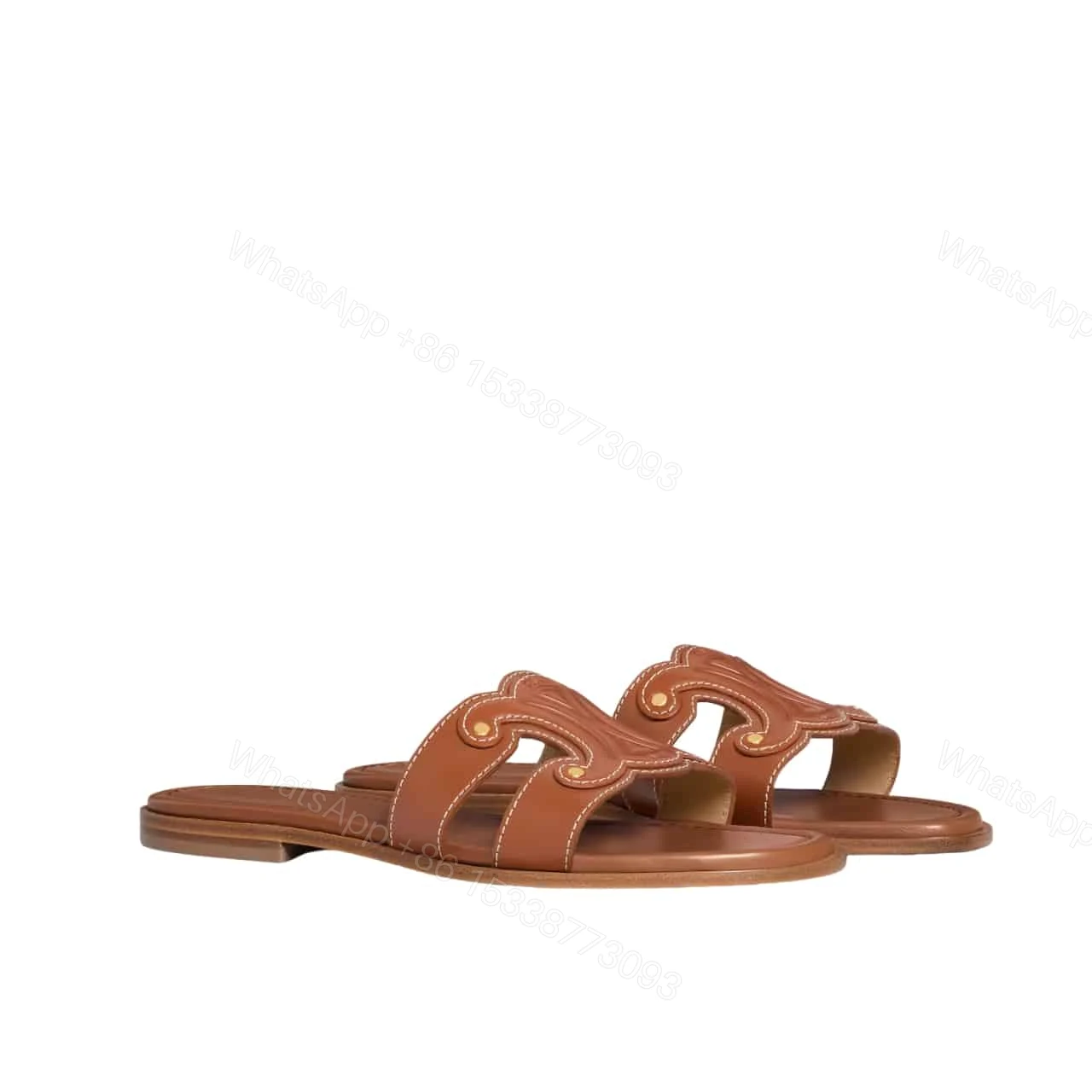 CELINE MARINA MULE BROWN 364783767C 04LU — view 1