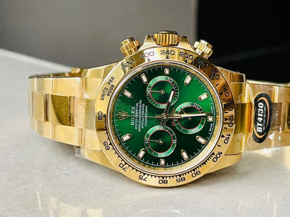 View 3 of BTF factory 1:1 Rolex Daytona 116508 Best Edition Green Dial SA4130