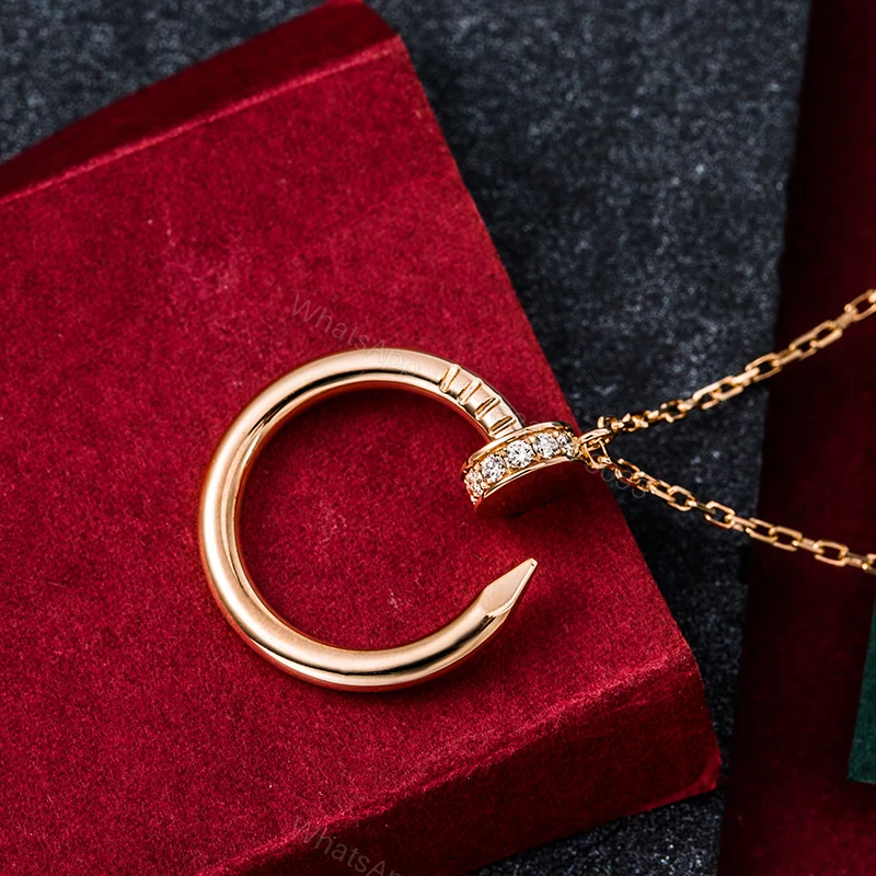 View 7 of Cartier Juste un Clou Necklace Full Diamonds