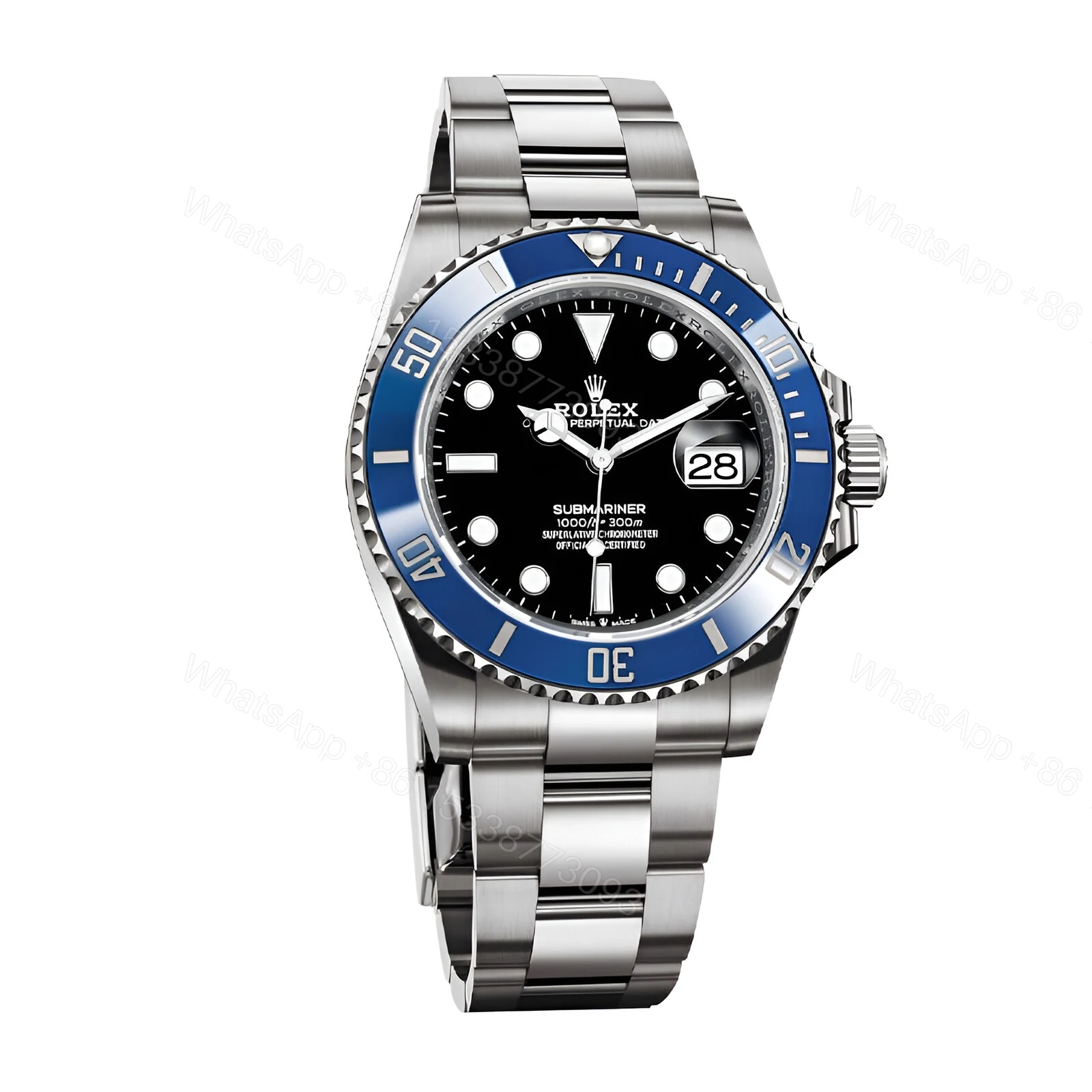 View 2 of Rolex Submariner Date 16610 Black Dial Oyster Replica