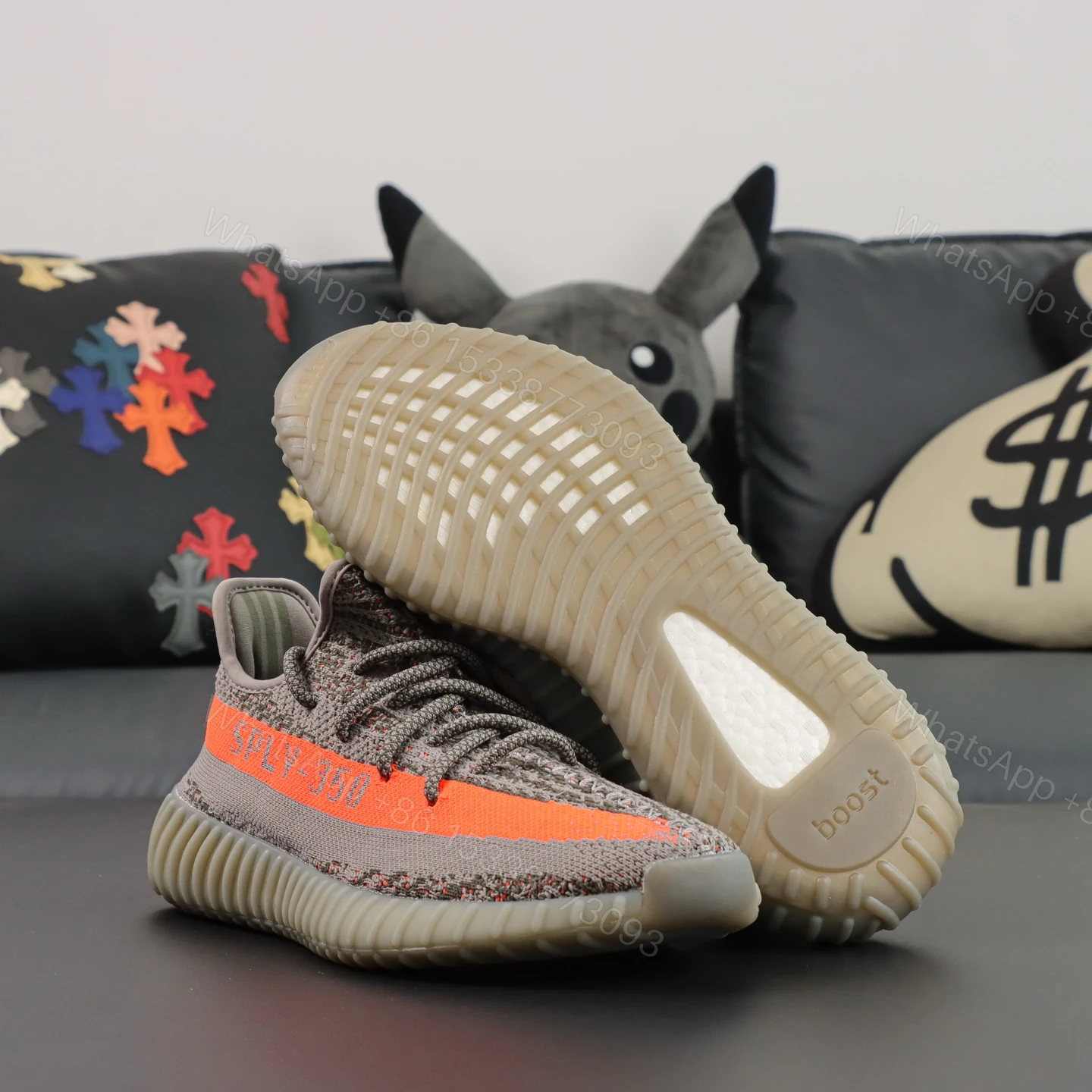View 3 of Yeezy Boost 350 V2 Beluga Reflective/None-Reflective Replicas