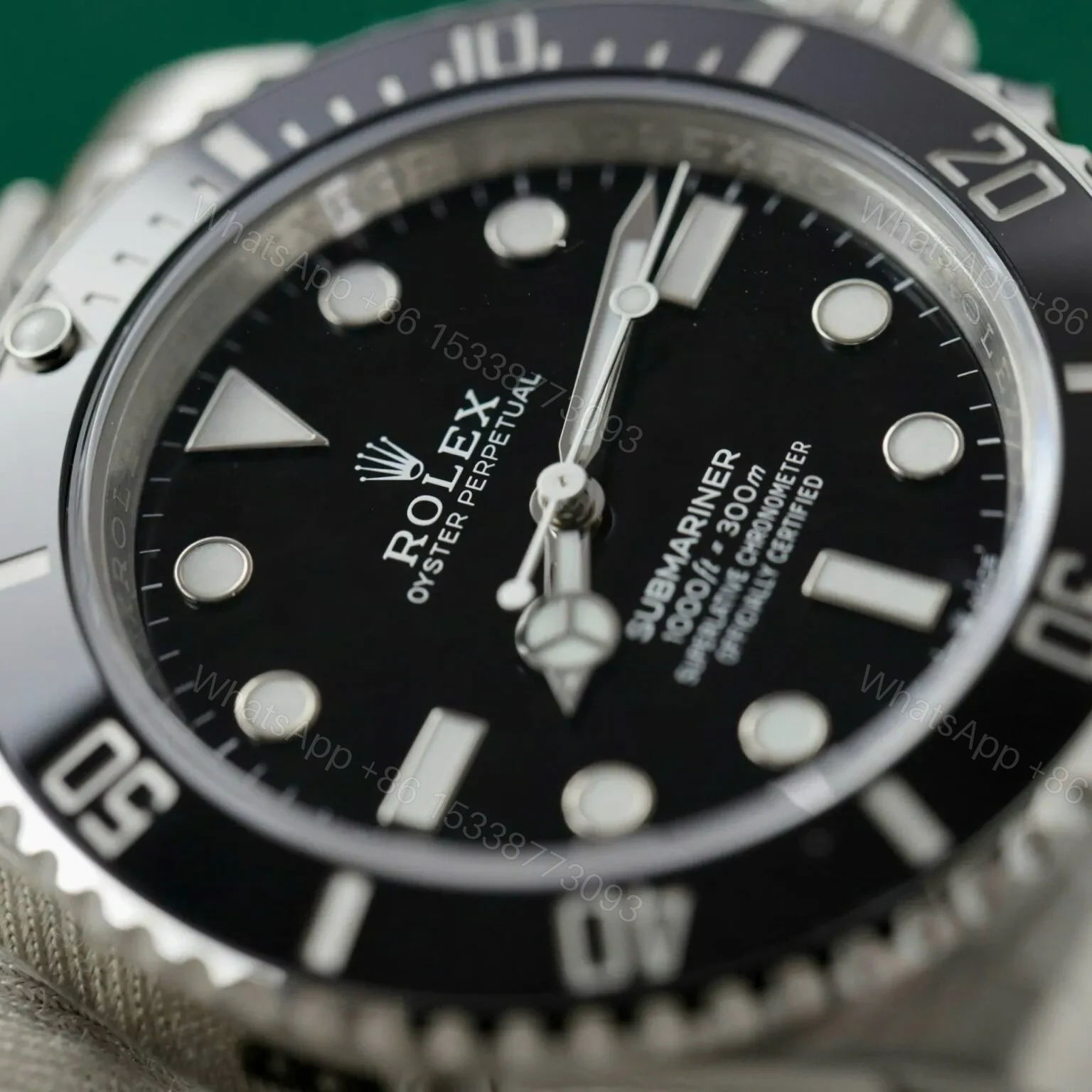 View 5 of Replica Rolex Submariner Black Dial 114060