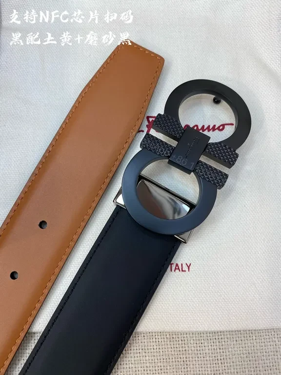 View 6 of Gancini Italian Leather Belt â€“ Refined Everyday Luxury Belt