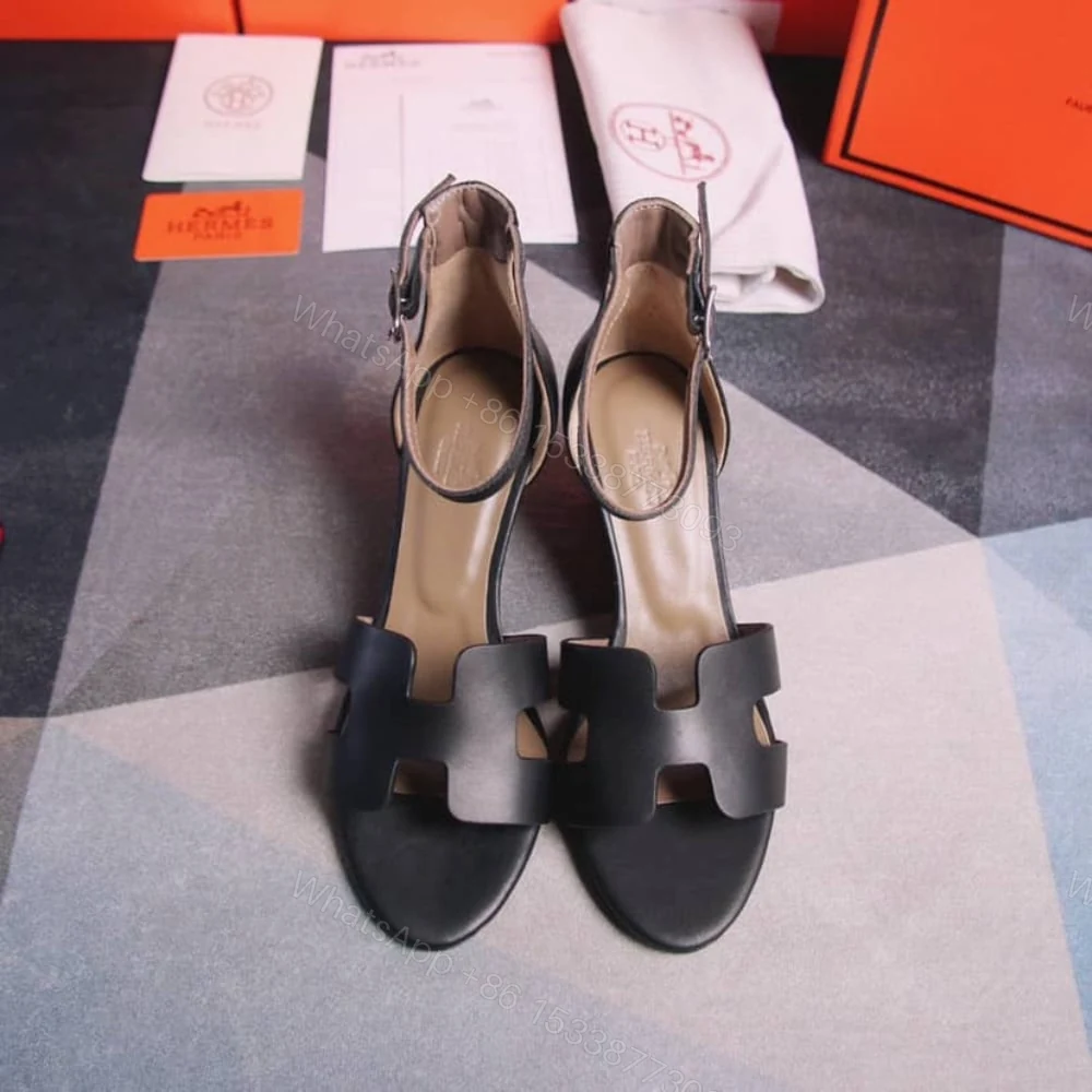 View 2 of Hermes Legend Sandal Black H172196Z 02340