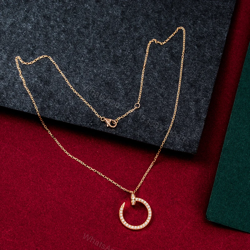View 3 of Cartier Juste un Clou Necklace Full Diamonds