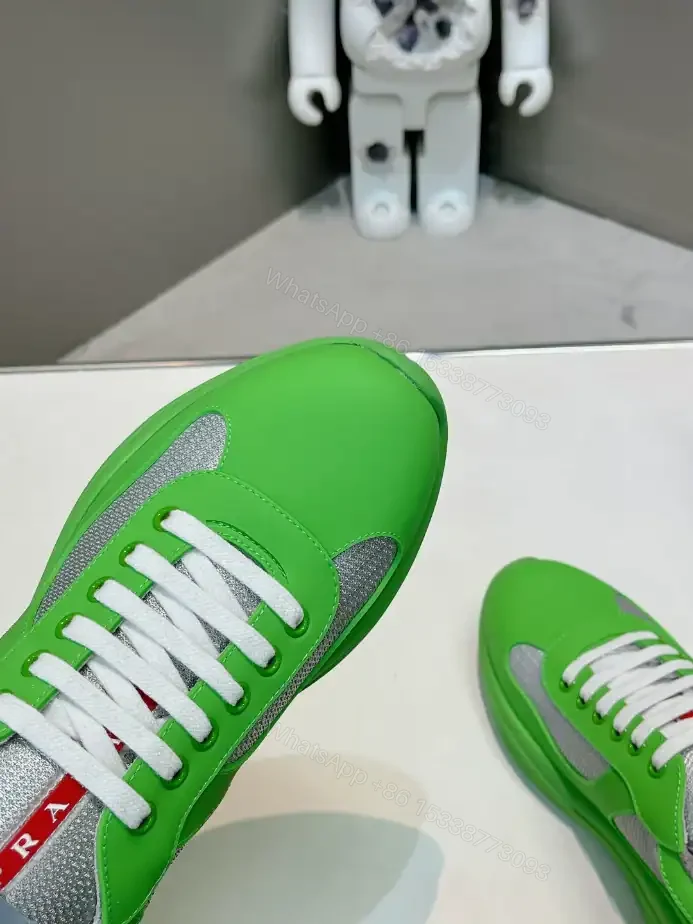 View 4 of PRADA AMERICA’S CUP SOFT RUBBER AND BIKE FABRIC SNEAKERS – PRD007