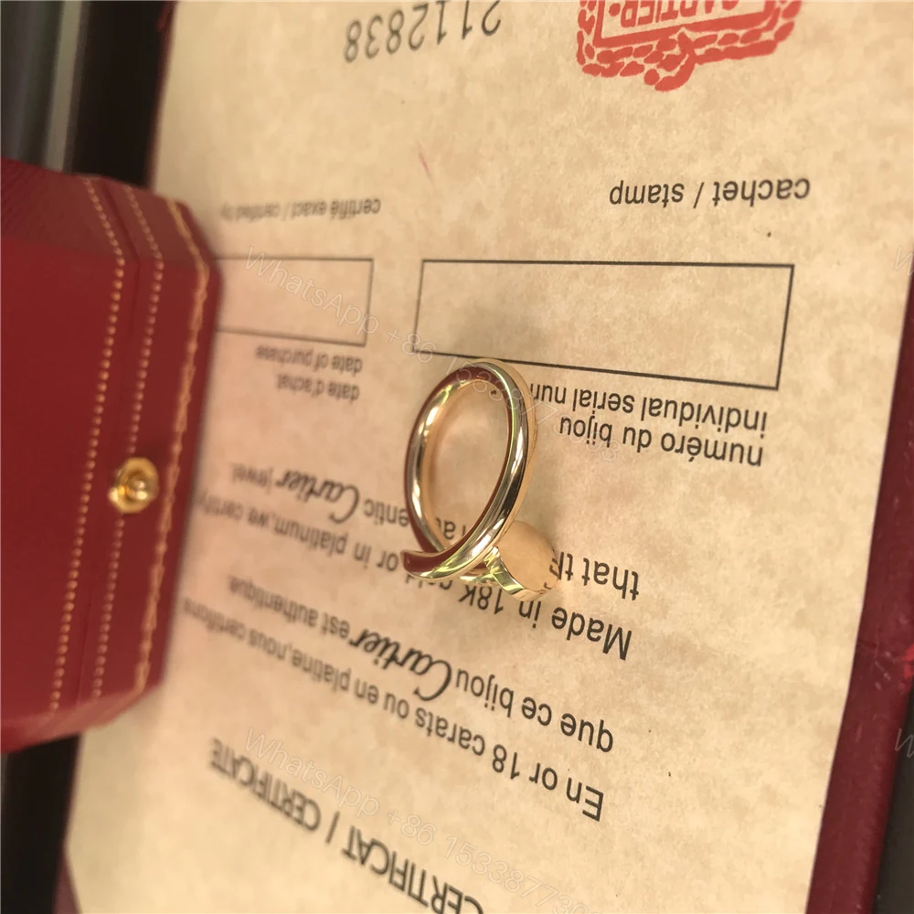 View 3 of Cartier Juste Un Clou Ring Large Yellow Gold B4092652