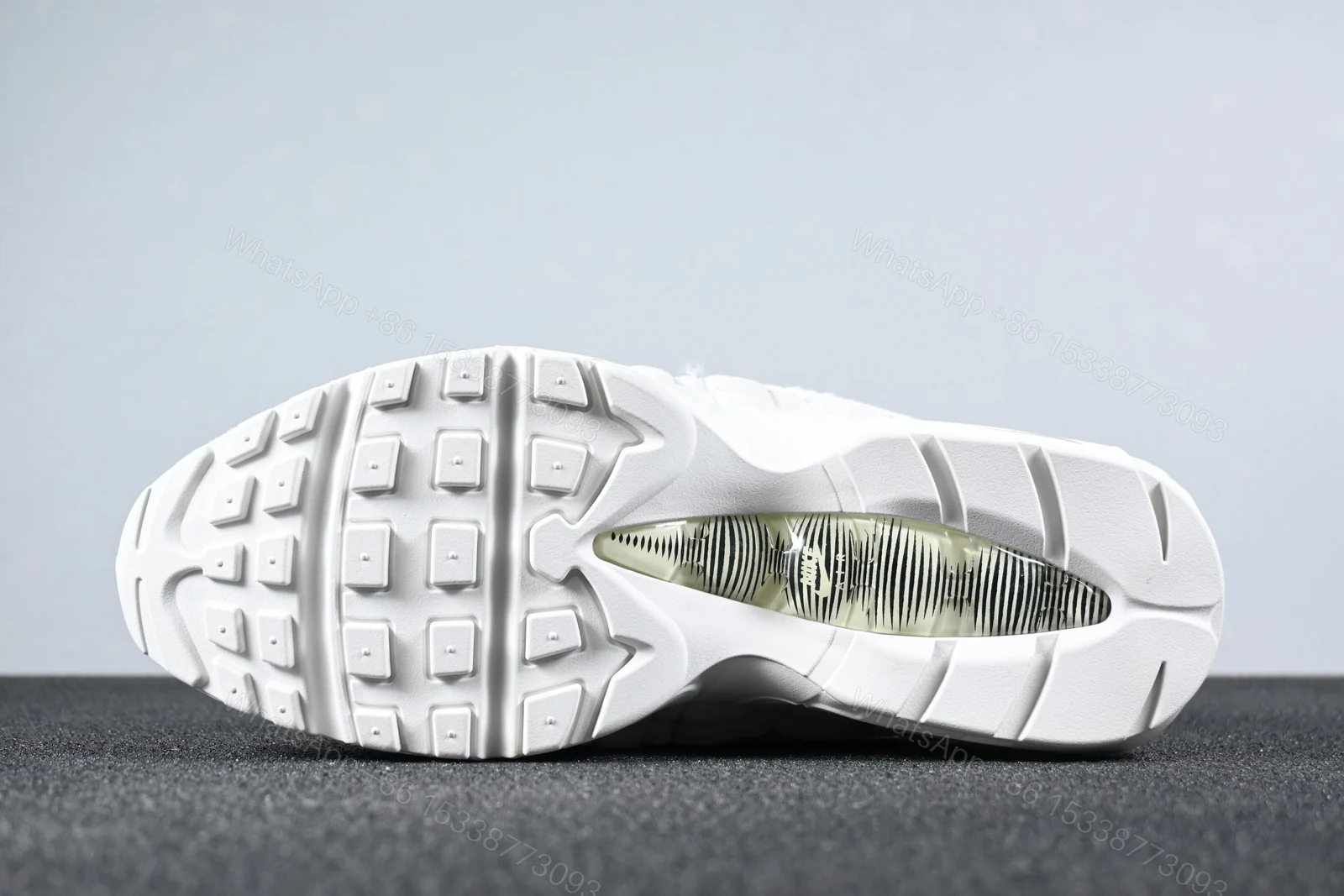 View 4 of Nike Air Max 95 Comme des Garcons White