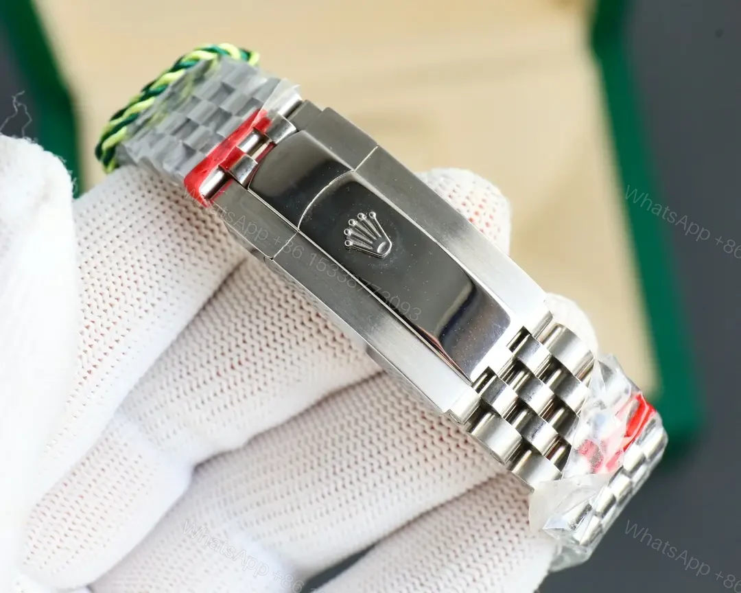 View 7 of Rolex Datejust 41mm Silver Dial Jubilee Bracelet Premium Edition 126334-0020