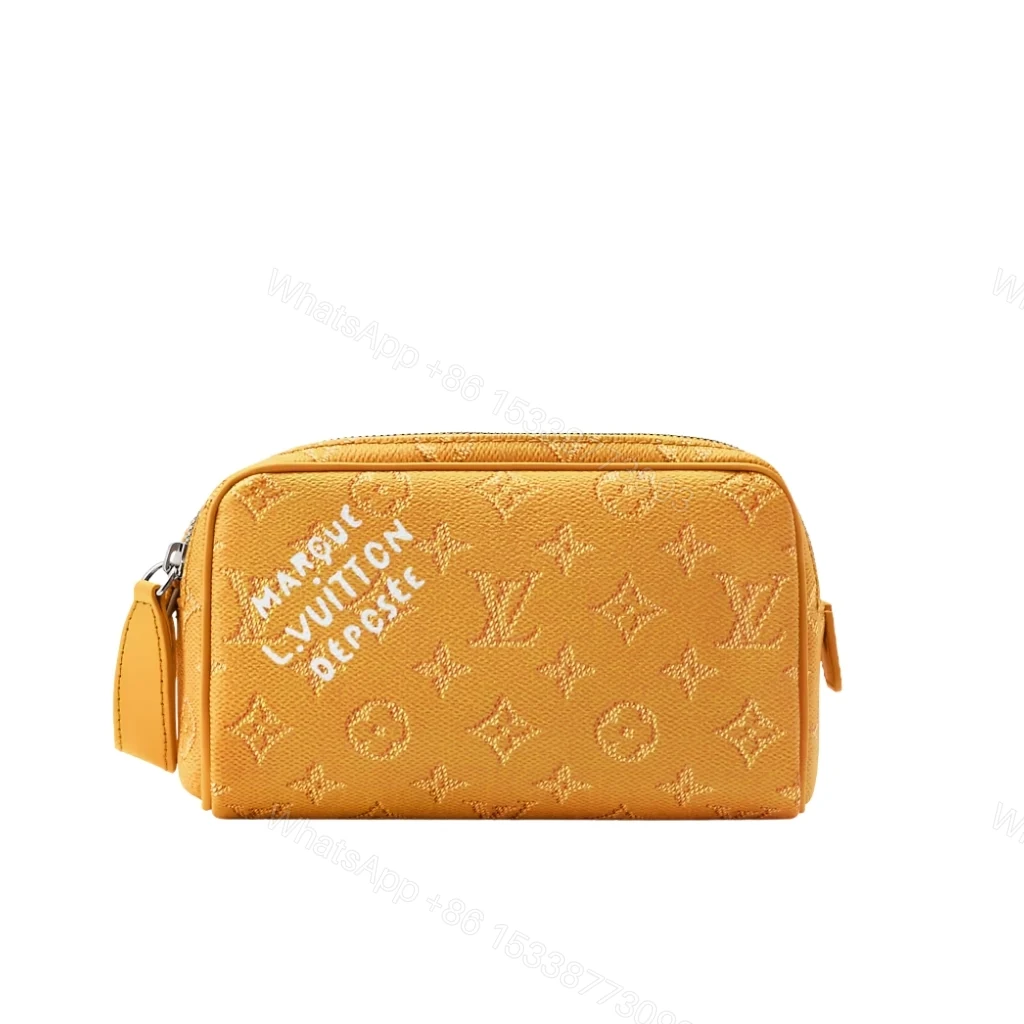 Louis Vuitton Mini Dopp Kit Safran Yellow 20cm M27158 — view 1