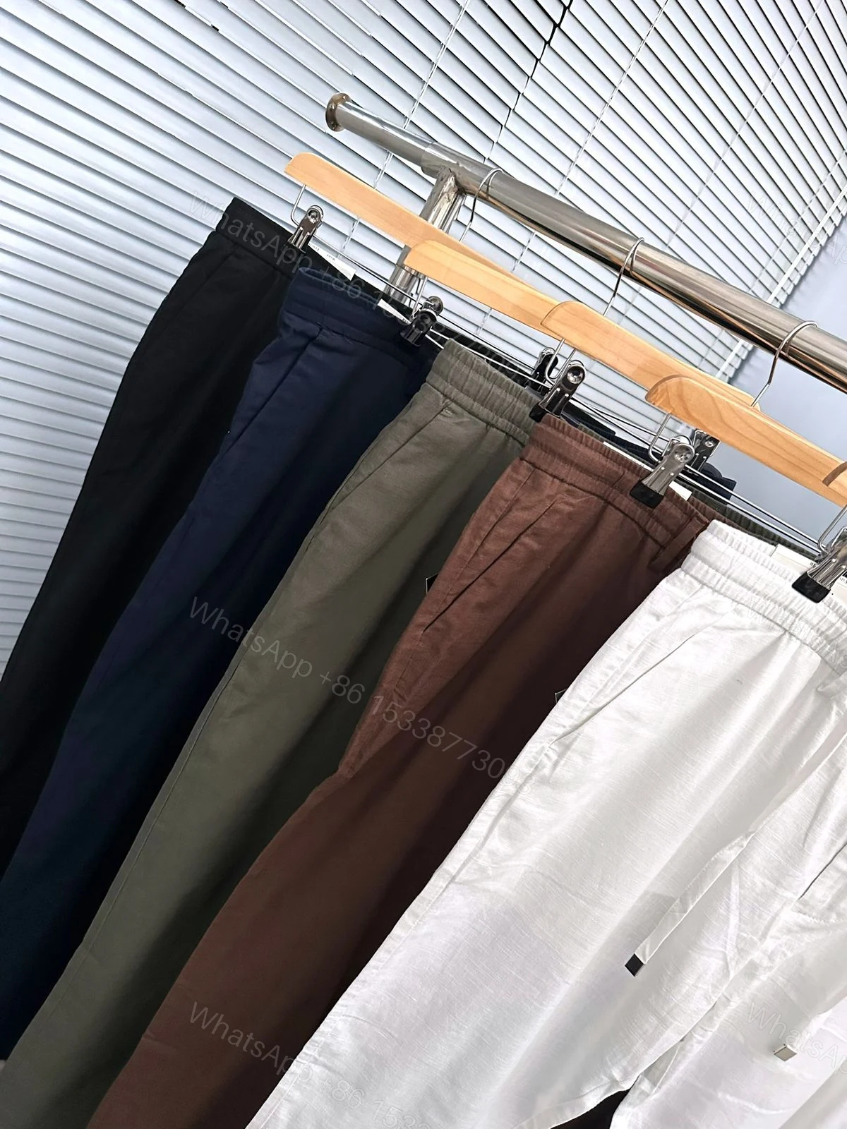 View 2 of Ralph Lauren Premium Linen Pants First Copy | AAA+ Replica Limited Edition