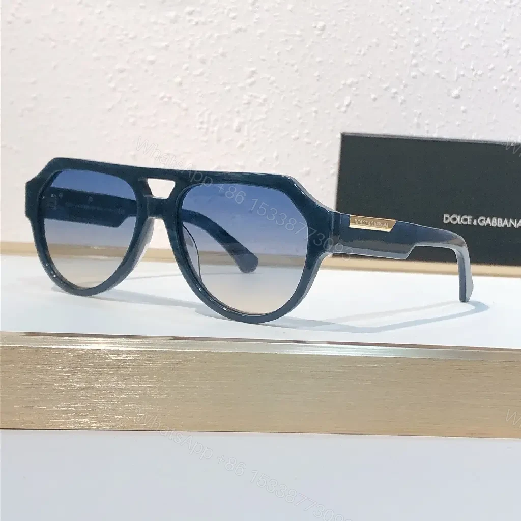 View 8 of Green Acetate Square-Frame Sunglasses with Subtle Branding
