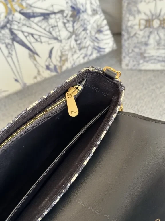 View 4 of Chic Dior Canvas & Leather Crossbody: Everyday Luxury Bag