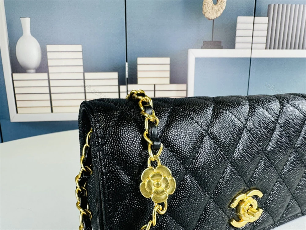 View 8 of CHANEL Matelasse Classic Flap Bag Lambskin Black Mini