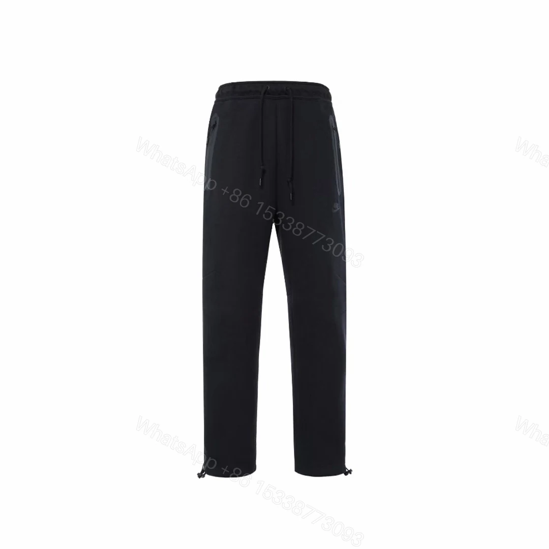 View 3 of Nike Sportswear Tech Fleece Full-Zip Hoodie & Joggers Set Black