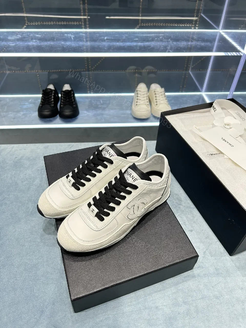 View 2 of White Leather Sneaker, Minimalist Luxe, All-Day Comfort, Premium Streetwear Sneaker