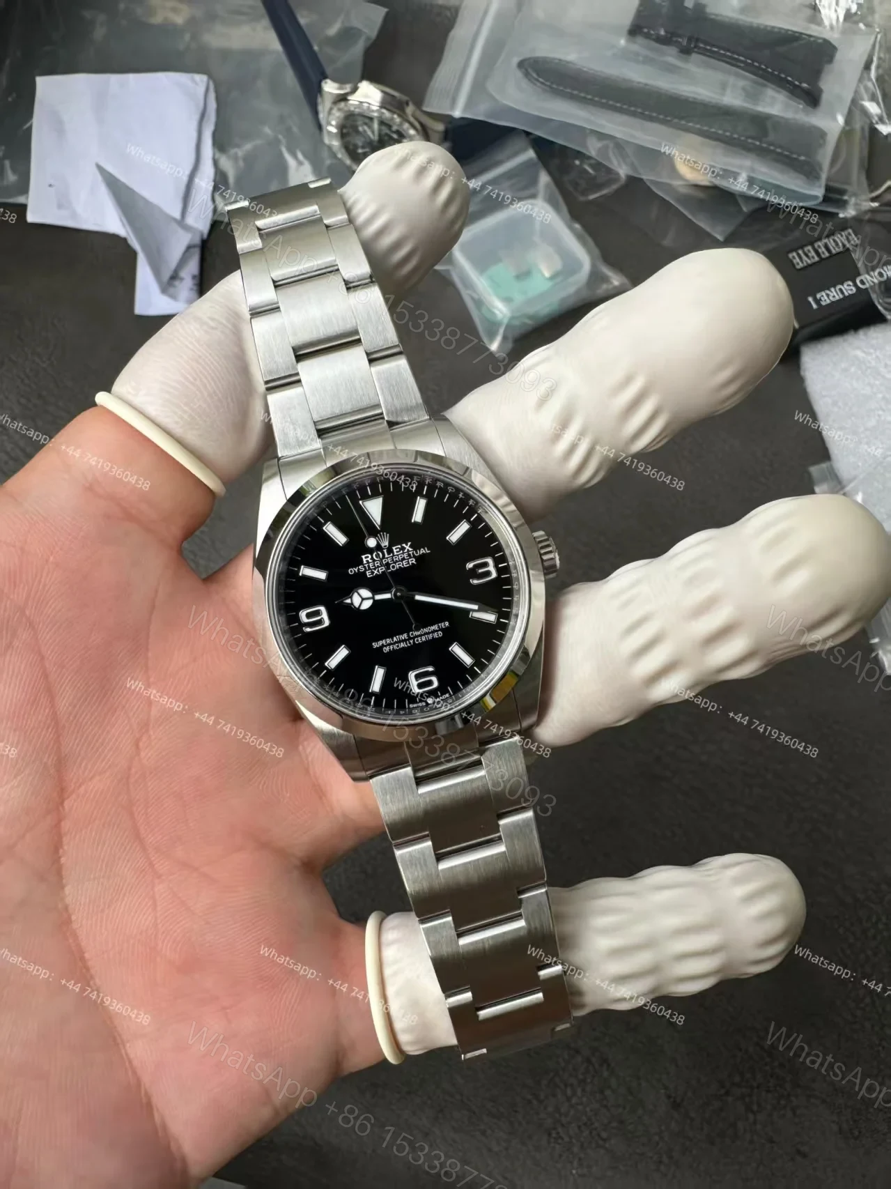 View 16 of Rolex Explorer M124270-0001 1:1 Replica Black Dial 36MM 3230 Movement Super Clone Watch