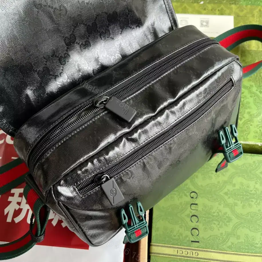 View 9 of GG CRYSTAL MESSENGER BAG – GBC055