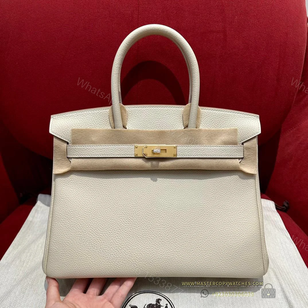Hermes Birkin 30 Craie — view 1