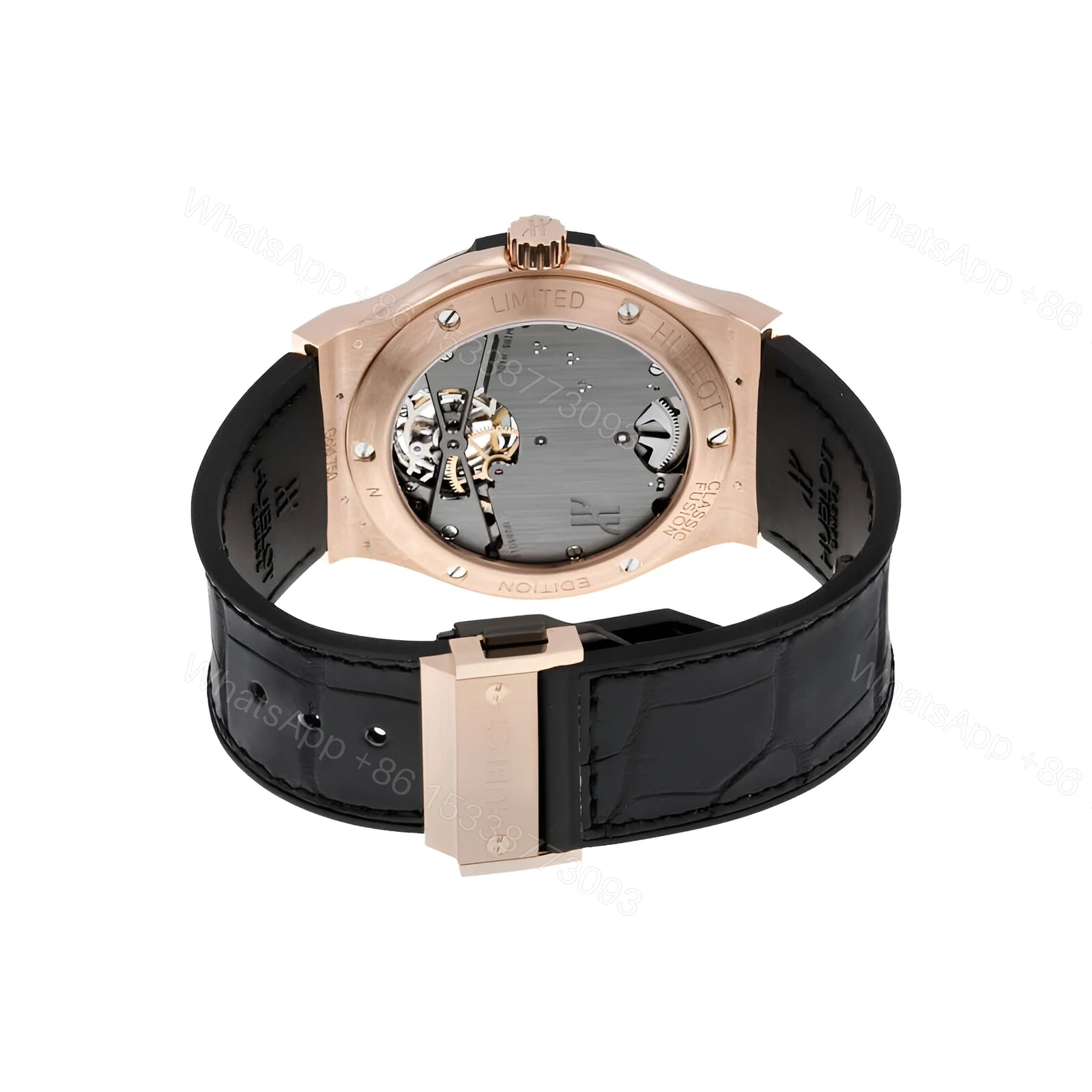 View 4 of Hublot Tourbillon Black Replica