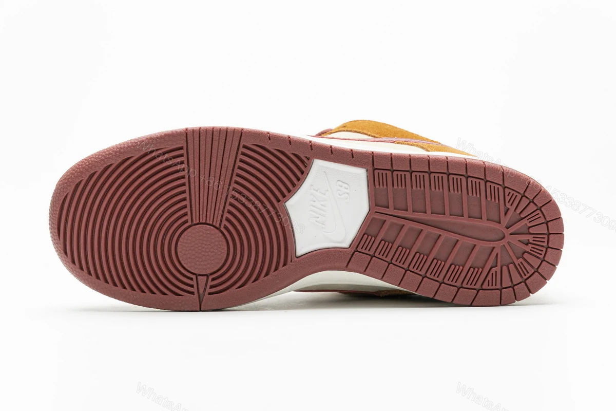 View 9 of Nike SB Dunk Low Pro Dark Russet Cedar BQ6817-202