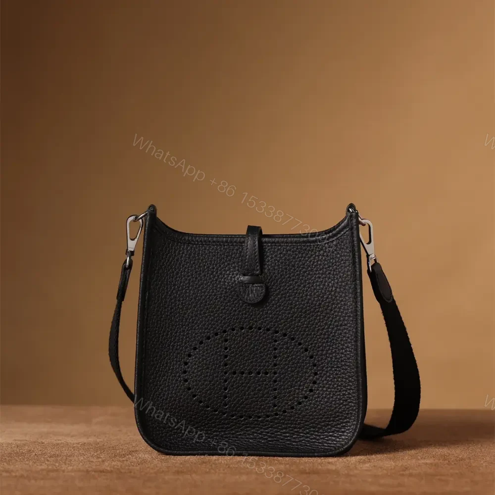高仿Hermes*Evelyne16黑色銀扣免檢版 — view 1
