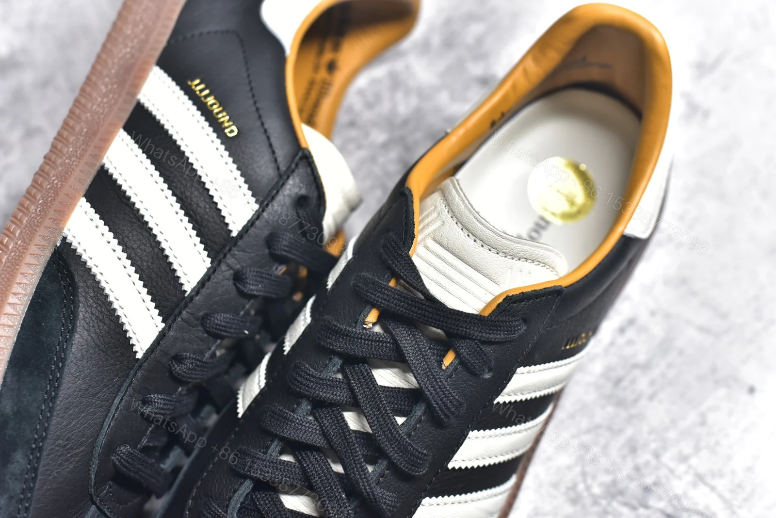 View 5 of Adidas Samba OG JJJJound Black
