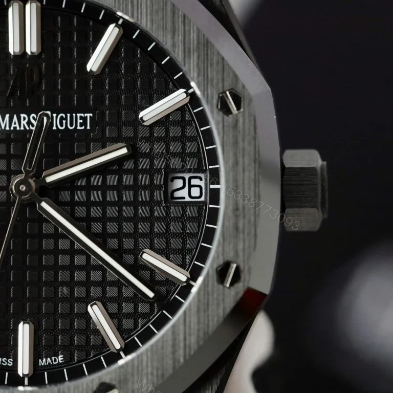 View 7 of Replica AP Royal Oak Black Ceramic 41mm